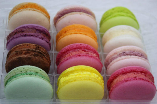 Food - 12 Assorted French Macaroons