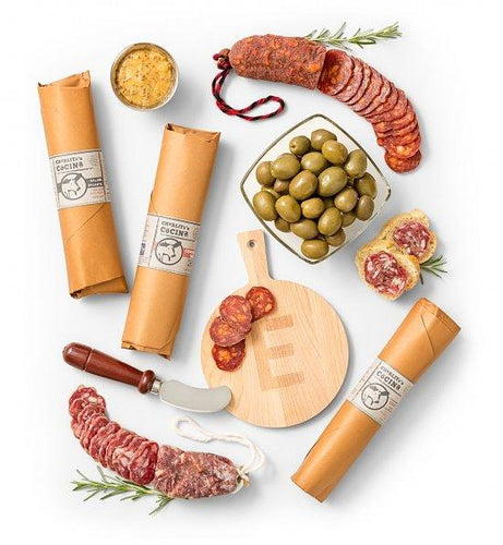 Gift Baskets - Bulgarian Salami & Country Sausage Tasting Board Gift