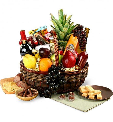 Gift Baskets - Executive Wine, Fruit & Gourmet Bulgarian Gift Basket
