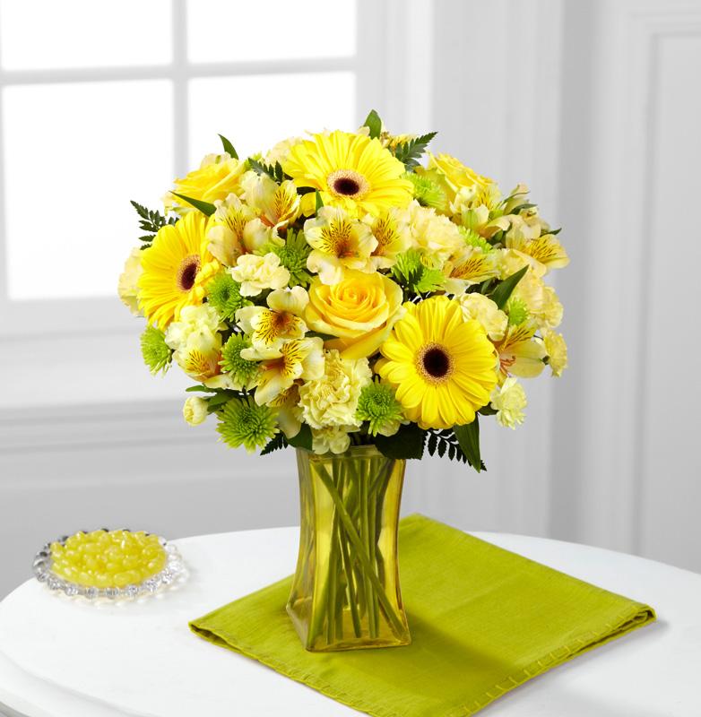 Flowers - Lemon Groove Bouquet