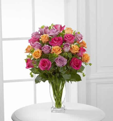 Flowers - Pure Enchantment Rose Bouquet