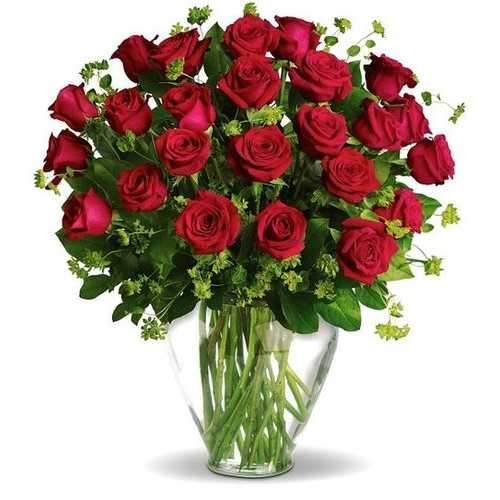 Flowers - Royal Red Rose Delight