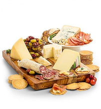 Charger l&#39;image dans la galerie, Food - Assorted Bulgarian Cheese And Kashkaval, Charcuterie Gift Basket