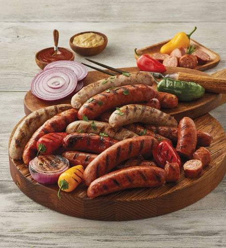 Food - Assorted Bulgarian Nadenici (Sausages) With Lutenitza & Mustard